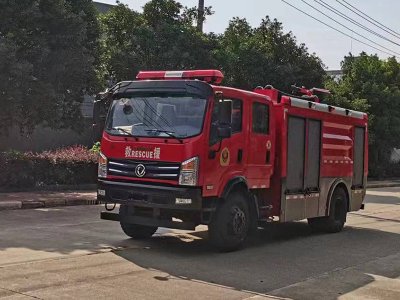 中潔牌XZL5140GXFSG50/E6型水罐消防車